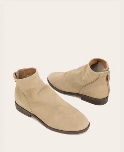 Gentle Souls - Emma Suede Zip Bootie In Brown