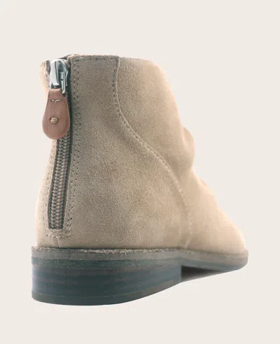 Gentle Souls - Emma Suede Zip Bootie In Brown