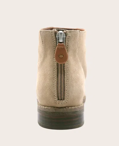 Gentle Souls - Emma Suede Zip Bootie In Brown