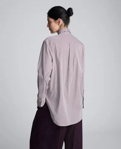 Kenneth Cole Boyfriend Button Down Shirt With Tie