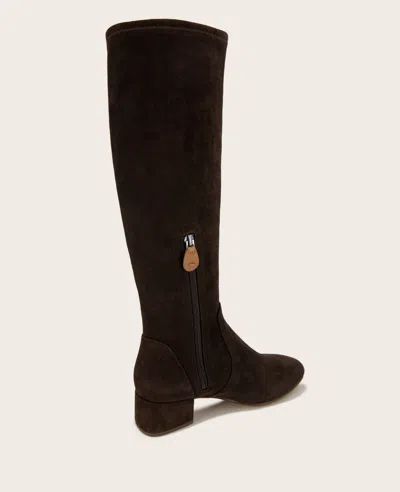 Gentle Souls - Ella Suede Stretch Boot With Wide Calf In Brown