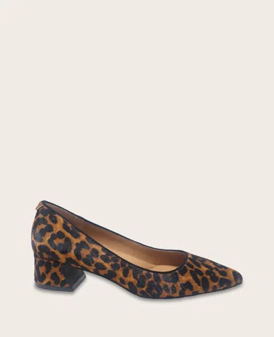Gentle Souls - Gardena Leopard Calf Hair Pump In Animal Print