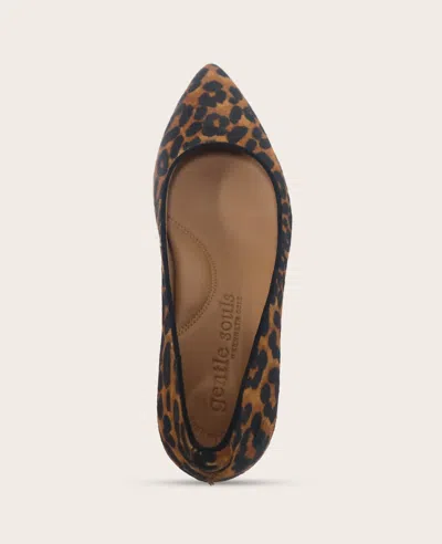 Gentle Souls - Gardena Leopard Calf Hair Pump In Animal Print
