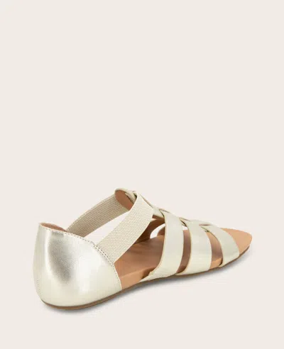 Gentle Souls Lennon Strappy Sandal In Gold