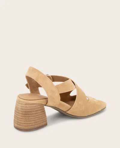 Gentle Souls Mela Crisscross Sandal In Brown
