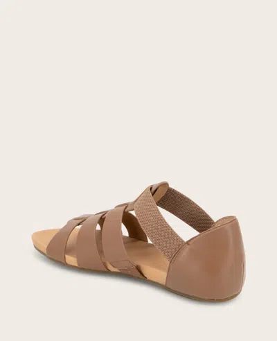 Gentle Souls - Lennon Leather Fisherman Sandal In Brown