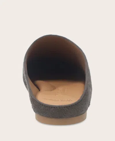 Gentle Souls Wanda Genuine Calf Hair Mule In Brown