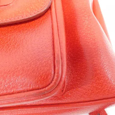 Pre-owned Gucci Red Color Leather Backpack ()