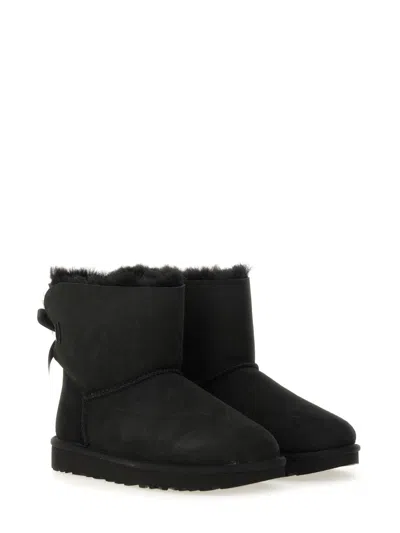 Ugg Black Twinface Leather Boot