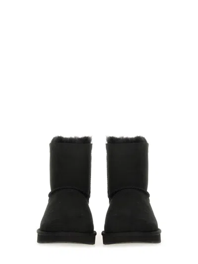 Ugg Black Twinface Leather Boot