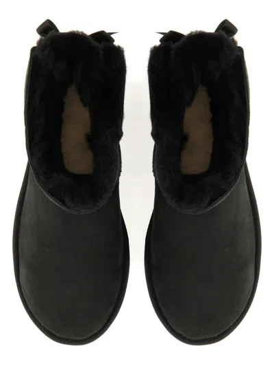 Ugg Black Twinface Leather Boot