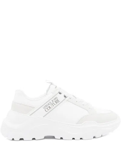 Versace Jeans Couture Sneakers Light And Natural In White