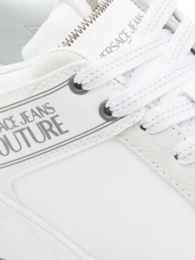 Versace Jeans Couture Sneakers Light And Natural In White