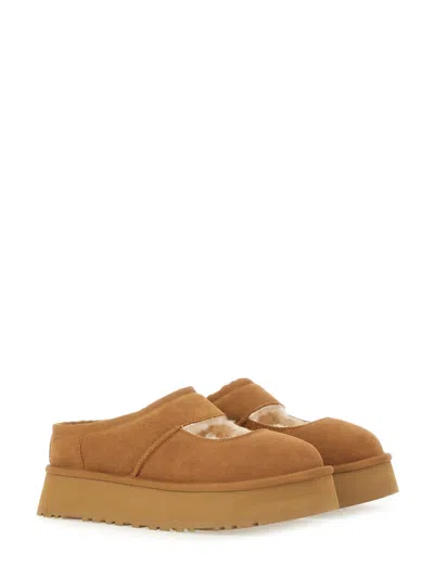 Ugg Chestnut Bea Mary Jane Slippers In Brown