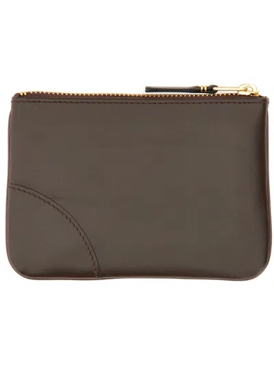 Comme Des Garcon Wallet Small Clutch With Zipper