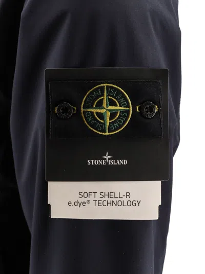 Stone Island Men Soft Shell-r E.dyeâ® Technology Jacket In Multi