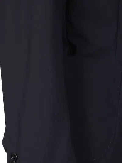 P.m.d.s Eritrea Double-breasted Jacket With Notch Lapel In Blue