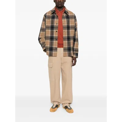 Apc A.p.c. Blue Shirts Men In Multi