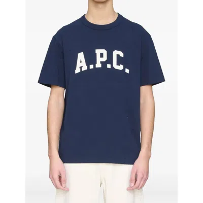 Apc A.p.c. T-shirts And Polos In Blue