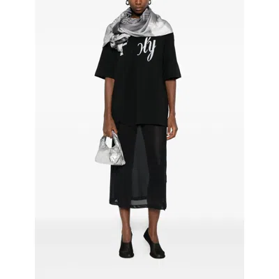 Ann Demeulemeester Hardon High Comfort Fit T-shirt In Black