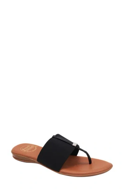Andre Assous André Assous Nice Featherweights™ Slide Sandal In Black