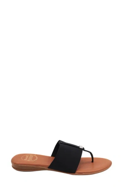 Andre Assous André Assous Nice Featherweights™ Slide Sandal In Black
