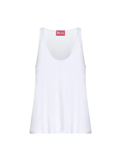 Diesel Ribbed Tank With Oval D In Multi