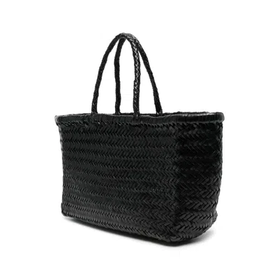 Dragon Diffusion Women Big Bamboo Triple Jump Basket Bag In Black
