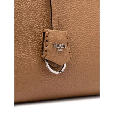 Fendi Medium By The Way Selleria Bag In Brown