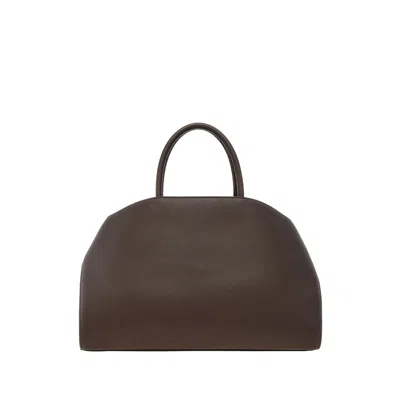 Ferragamo Borsa A Mano Hug Piccola In Pelle Marrone  Donna In Brown