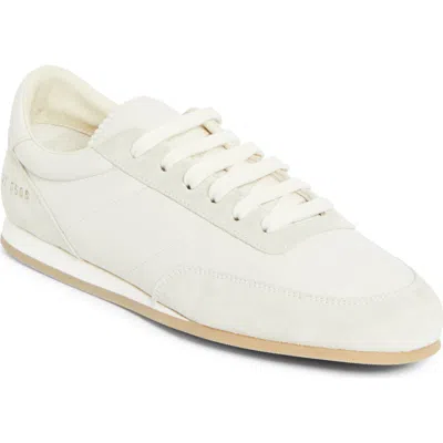 Common Projects Minimal Leather And Suede Low-top Runner Sneakers In Multi