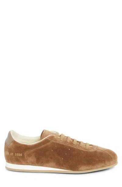 Common Projects Driving Shoe Sneakers In Taupe Suede In Multi