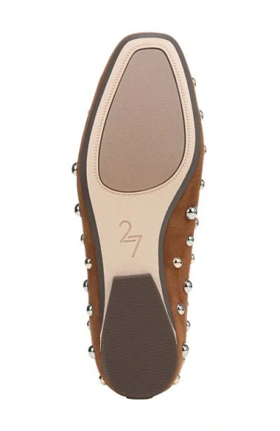27 Edit Naturalizer Carla Stud Ballet Flat In Brown