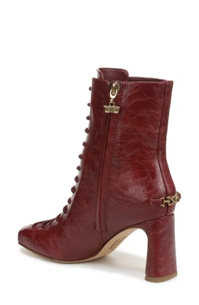 Circus Ny By Sam Edelman Women's Kendra Lace-up Booties In Burgundy
