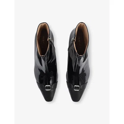 Lk Bennett Hylda Block Heel Bootie In Black