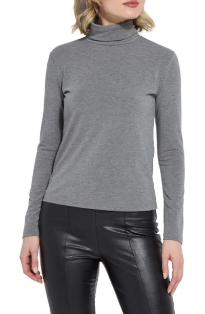 Lyssé Essential Longsleeve Turtleneck In Gray