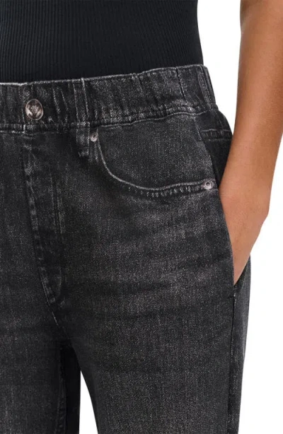 Rag & Bone Miramar Jogger Cotton Terry Sweatpant Jeans In Black