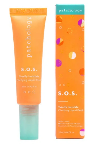 Patchology S. O.s. Totally Invisible Clarifying Liquid Patch 0.67 Oz. In Transparent