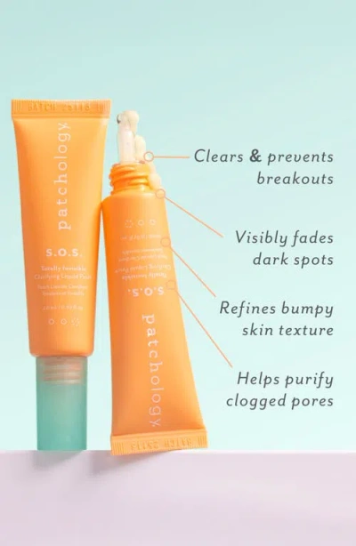 Patchology S. O.s. Totally Invisible Clarifying Liquid Patch 0.67 Oz. In Transparent