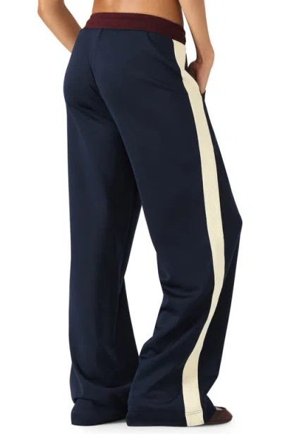 Steve Madden Daisy Drawstring Pants In Blue