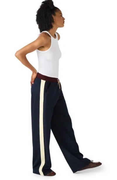 Steve Madden Daisy Drawstring Pants In Blue