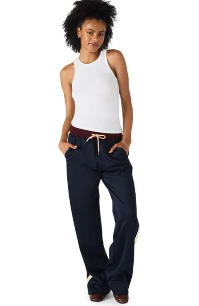 Steve Madden Daisy Drawstring Pants In Blue