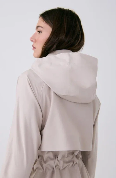 Lole Aliz Waterproof Trench Coat In Abalone