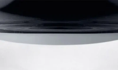 Lsa Platinum Glass Host Bowl In Black