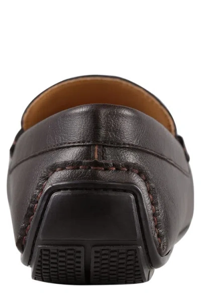 Calvin Klein Felty Moc Toe Driving Loafer In Black