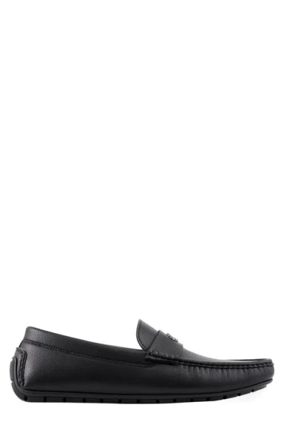 Calvin Klein Felty Moc Toe Driving Loafer In Black