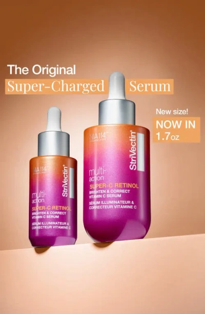 Strivectin ® Multi-action Super-c Retinol Brighten & Correct Vitamin C Serum In Transparent