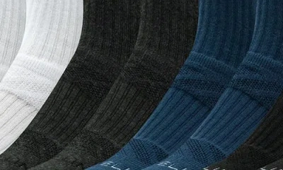 Strideline 8-pack Assorted Crew Socks In Multi