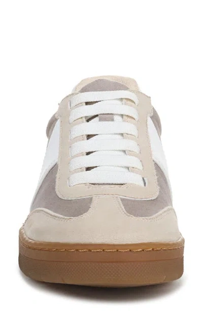 Franco Sarto Women's Ponti Lace Up Low Top Sneakers In Gray