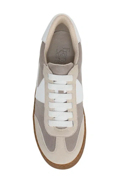 Franco Sarto Women's Ponti Lace Up Low Top Sneakers In Gray